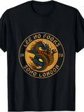 Funny Lee Ho Fooks Chinese Restaurant Design T-Shirt Unisex Tees Same Style for Men and Women 2026 Summer Short-sleeved Printed T-shirt 180G
