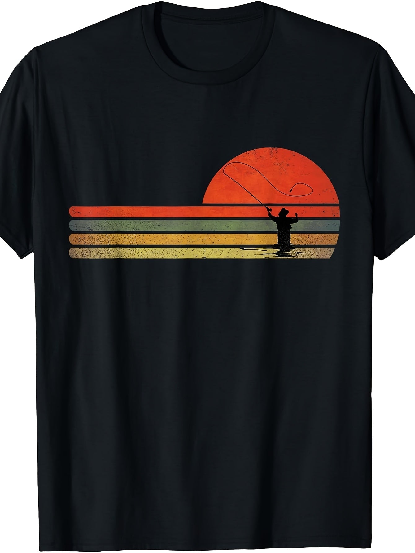 Fly Fishing Lover T-Shirt Small Same Style for Men and Women 2026 Summer Short-sleeved Printed T-shirt 180G