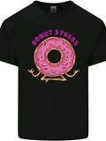 Donut Stress Funny Dont Stress Yoga Joke Mens Light T-Shirt Same Style for Men and Women 2026 Summer Short-sleeved Printed T-shirt 180G