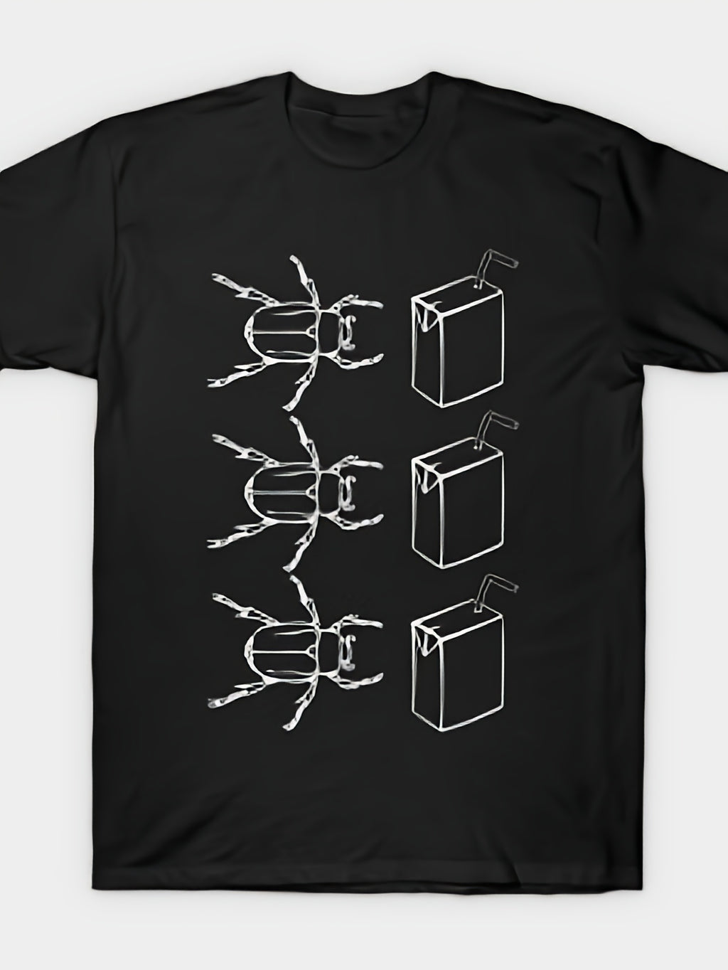Beetle & Juice X 3 T-Shirt | Same Style For Men And Women, 2026 Summer Short-Sleeved Printed T-Shirt, 180G, Vintage Crew Neck, Pullover, Slight Stretch Fabric, Regular Fit