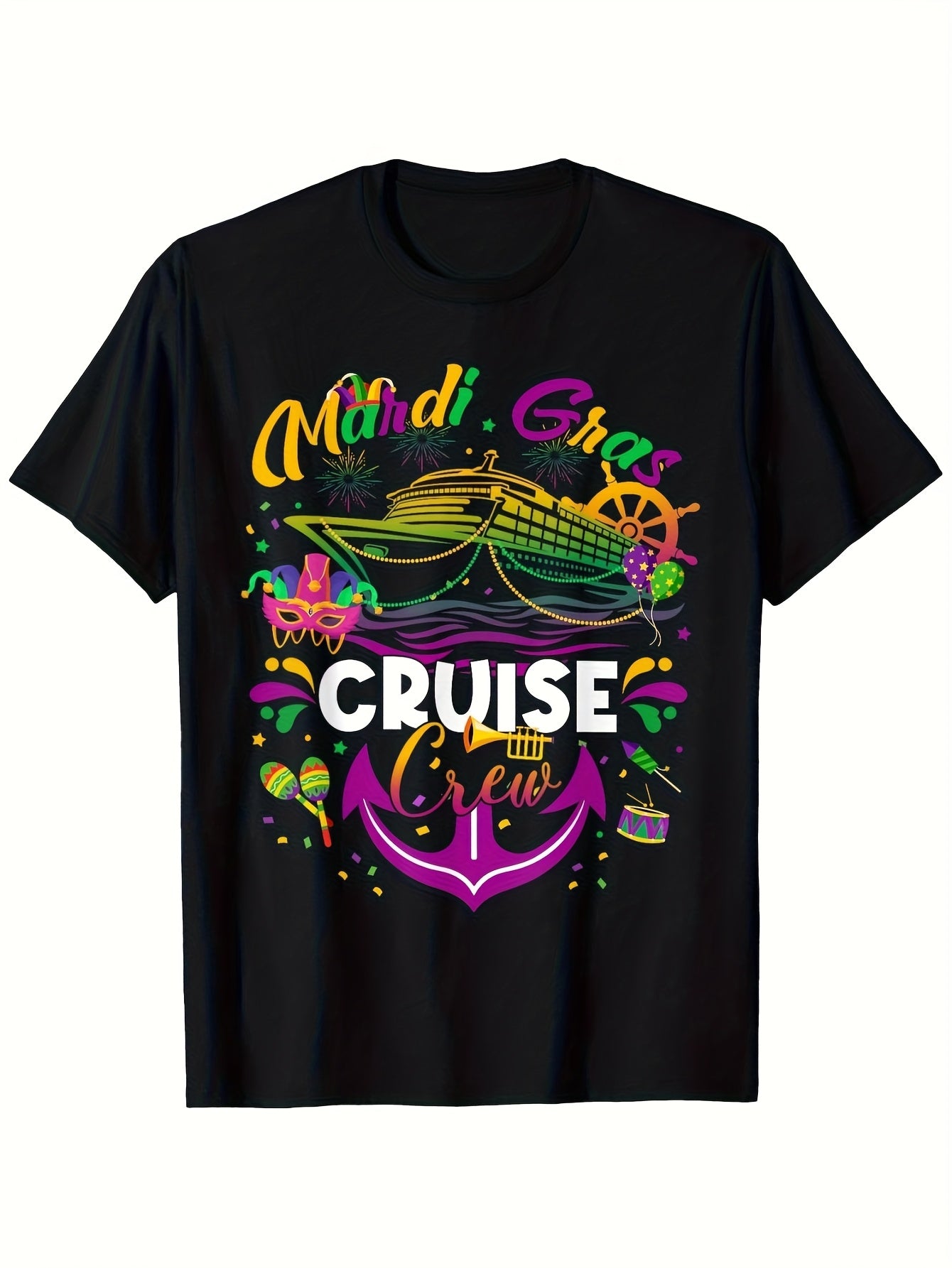 Family Matching T-Shirt for New Orleans Trip Made of 100% Stylish Casual Tee Extremely Soft And Breathable Short Sleeves Crew Neck Ideal for Summer Daily Use And Holiday Presents Same Style for Men and Women 2026 Summer Short-sleeved Printed T-shirt