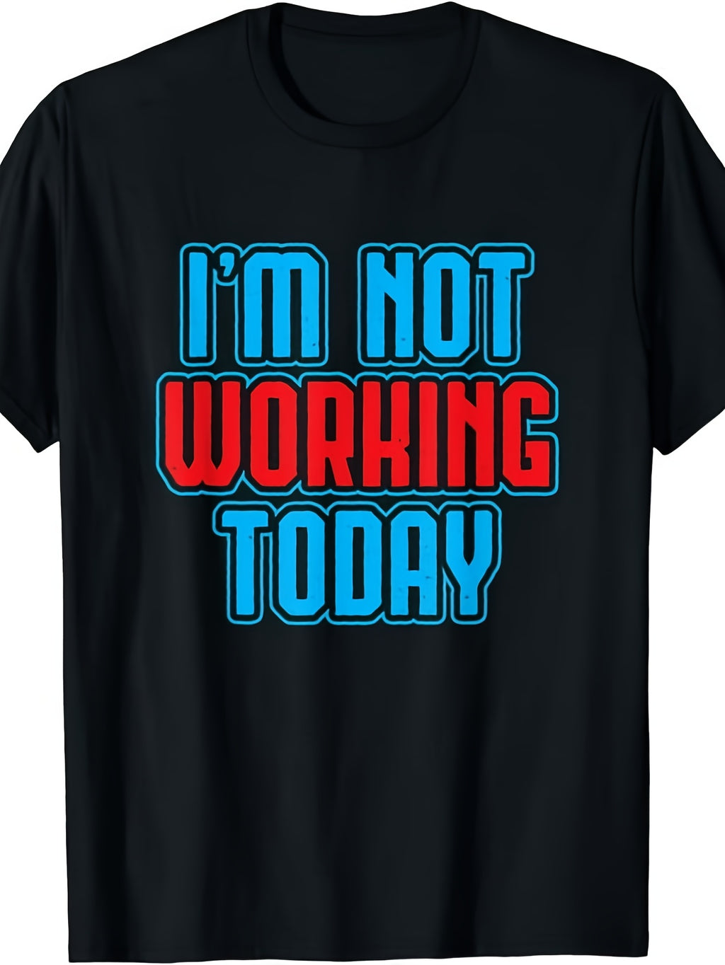 Humorous Labor Day Joke Shirt for Workers, Suitable for Both Men And Women, Featuring a Printed Design for Summer 2026 with Short Sleeves And a Weight of 180G